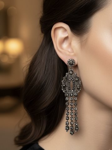 Orecchini Lagriffe Bijoux  Uomo in Lega metallica 207/19.GRIGIO - 207/19.GRIGIO